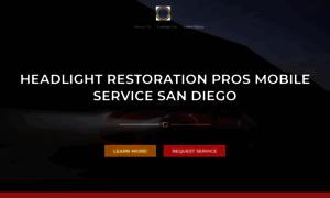 Headlightrestorationpros.com thumbnail