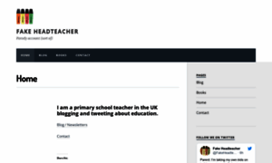 Headteacher-newsletter.com thumbnail