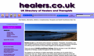 Healers.co.uk thumbnail
