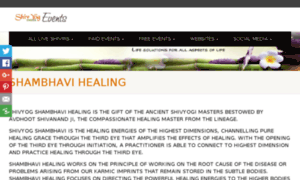 Healing.shivyogindiaevents.com thumbnail