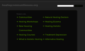 Healingcommunitiesusa.org thumbnail