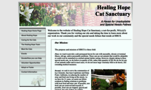 Healinghopecatsanctuary.org thumbnail