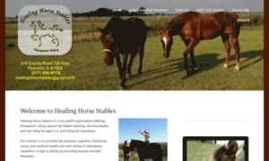 Healinghorsestables.org thumbnail