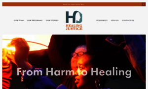 Healingjusticeproject.org thumbnail