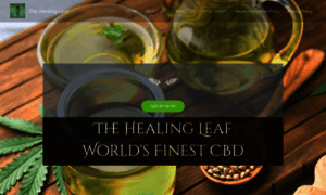 Healingleafcbdstore.com thumbnail