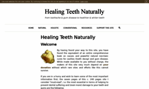 Healingteethnaturally.com thumbnail