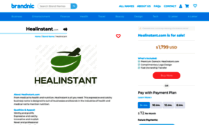 Healinstant.com thumbnail