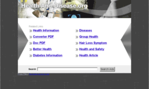 Health-and-disease.org thumbnail