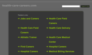 Health-care-careers.com thumbnail
