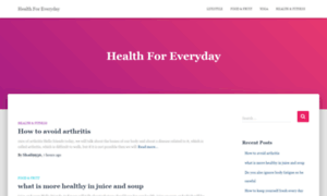Health-for-everyday.com thumbnail