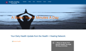 Health-healingnetwork.com thumbnail