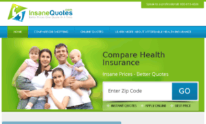 Health-insurance.insanequotes.com thumbnail
