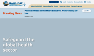 Health-isac.org thumbnail