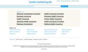 Health-marketing.biz thumbnail