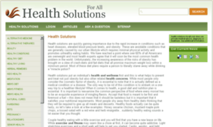 Health-solutions-for-all.com thumbnail