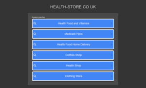 Health-store.co.uk thumbnail