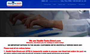 Health-tests-direct.com thumbnail