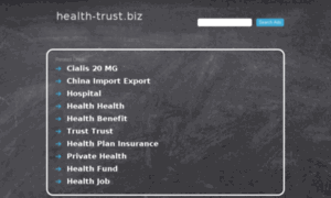 Health-trust.biz thumbnail