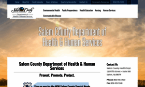 Health.salemcountynj.gov thumbnail