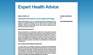 Healthadviceexpert.blogspot.com thumbnail
