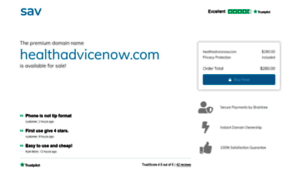 Healthadvicenow.com thumbnail
