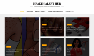 Healthalerthub.com thumbnail