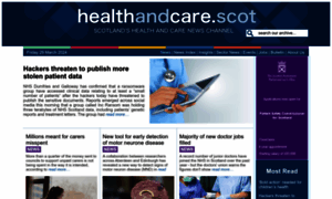 Healthandcare.scot thumbnail