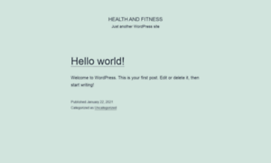 Healthandfit.club thumbnail