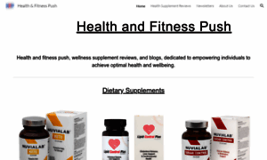 Healthandfitnesspush.com thumbnail