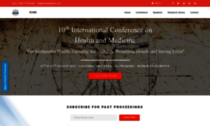 Healthandmedicineconference.globalacademicresearchinstitute.com thumbnail
