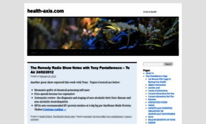 Healthaxis.wordpress.com thumbnail