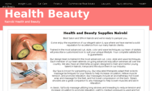 Healthbeauty.innairobiarea.com thumbnail