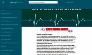 Healthbiotechlimited.com thumbnail