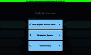 Healthbooster.com thumbnail