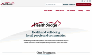 Healthbridge.ca thumbnail