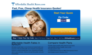 Healthcare.affordable-health-rates.com thumbnail