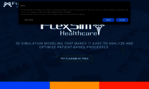 Healthcare.flexsim.com thumbnail