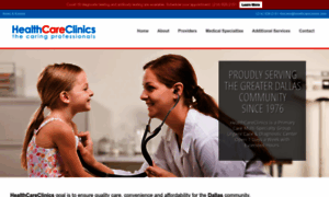 Healthcareclinics.com thumbnail