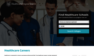 Healthcaredegreesearch.com thumbnail