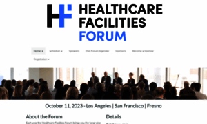 Healthcarefacilitiesforum.org thumbnail