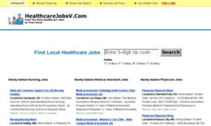 Healthcarejobsv.com thumbnail