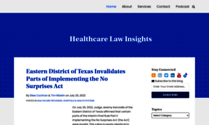 Healthcarelawinsights.com thumbnail