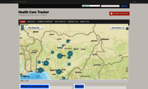 Healthcaretrackerng.crowdmap.com thumbnail