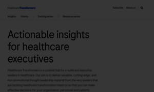 Healthcaretransformers.com thumbnail