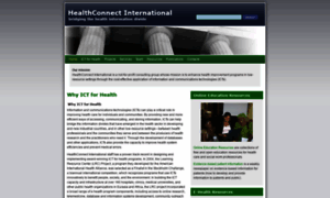 Healthconnect-intl.org thumbnail