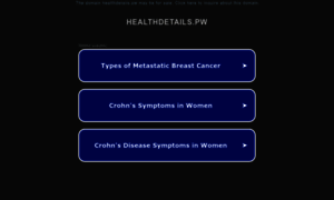 Healthdetails.pw thumbnail