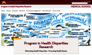 Healthdisparities.umn.edu thumbnail