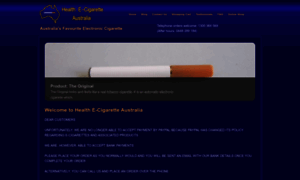 Healthecigarette.com.au thumbnail