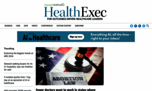 Healthexec.com thumbnail
