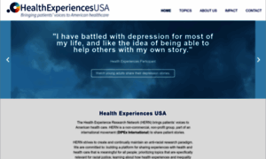 Healthexperiencesusa.org thumbnail